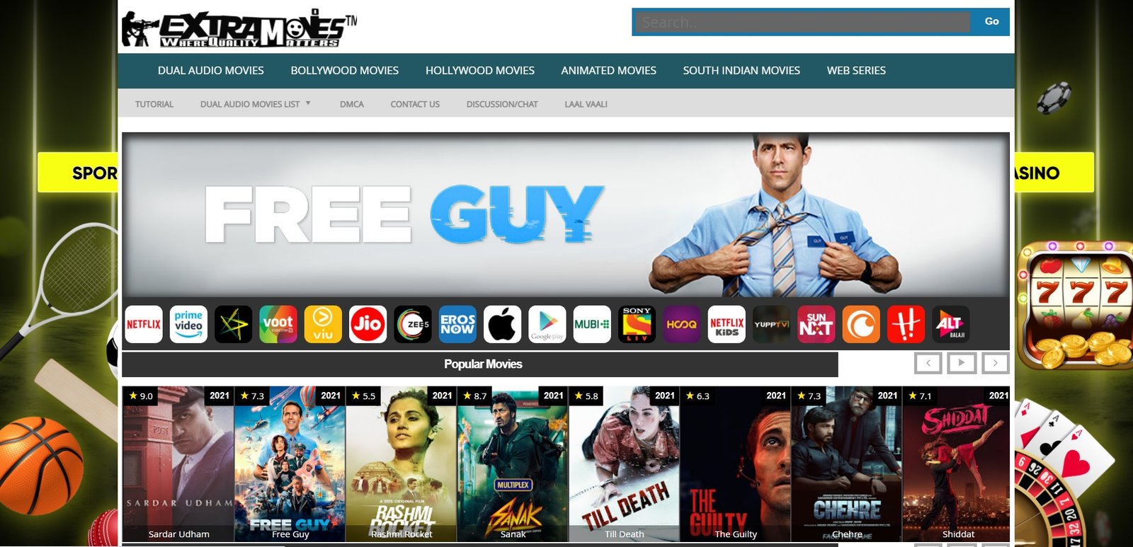 ExtraMovies 2021 – 300MB Movies Hollywood Hindi Dubbed Download