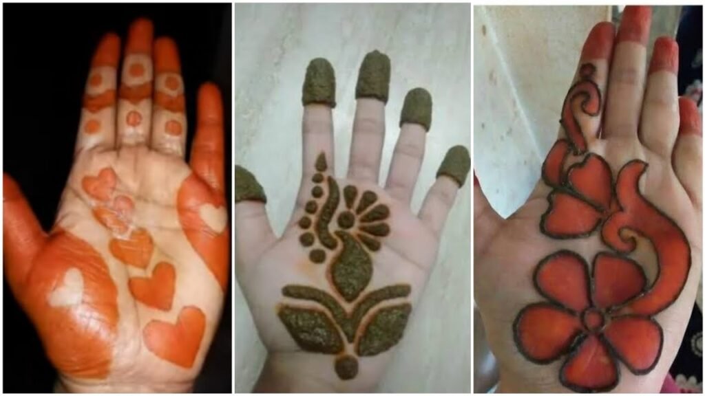 Henna leaves Mehndi Design
