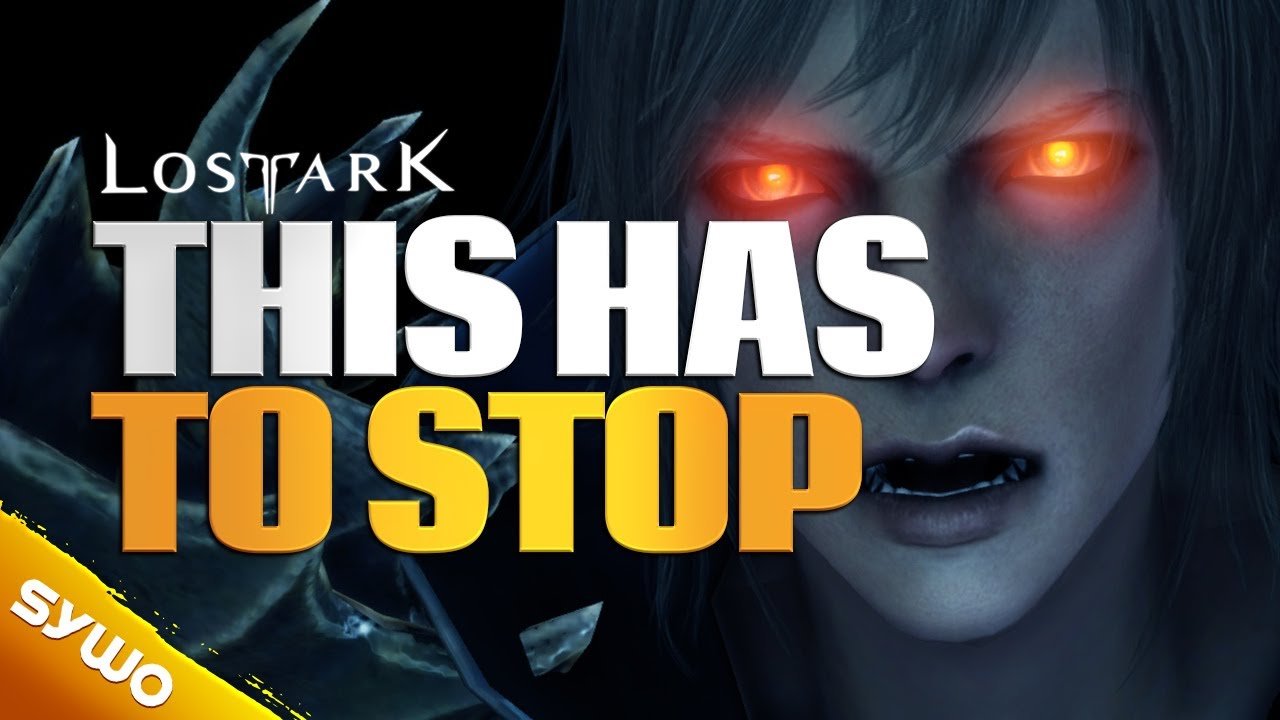 It is necessary to stop this behavior immediately regardless of how excellent the new LOST ARK patch is
