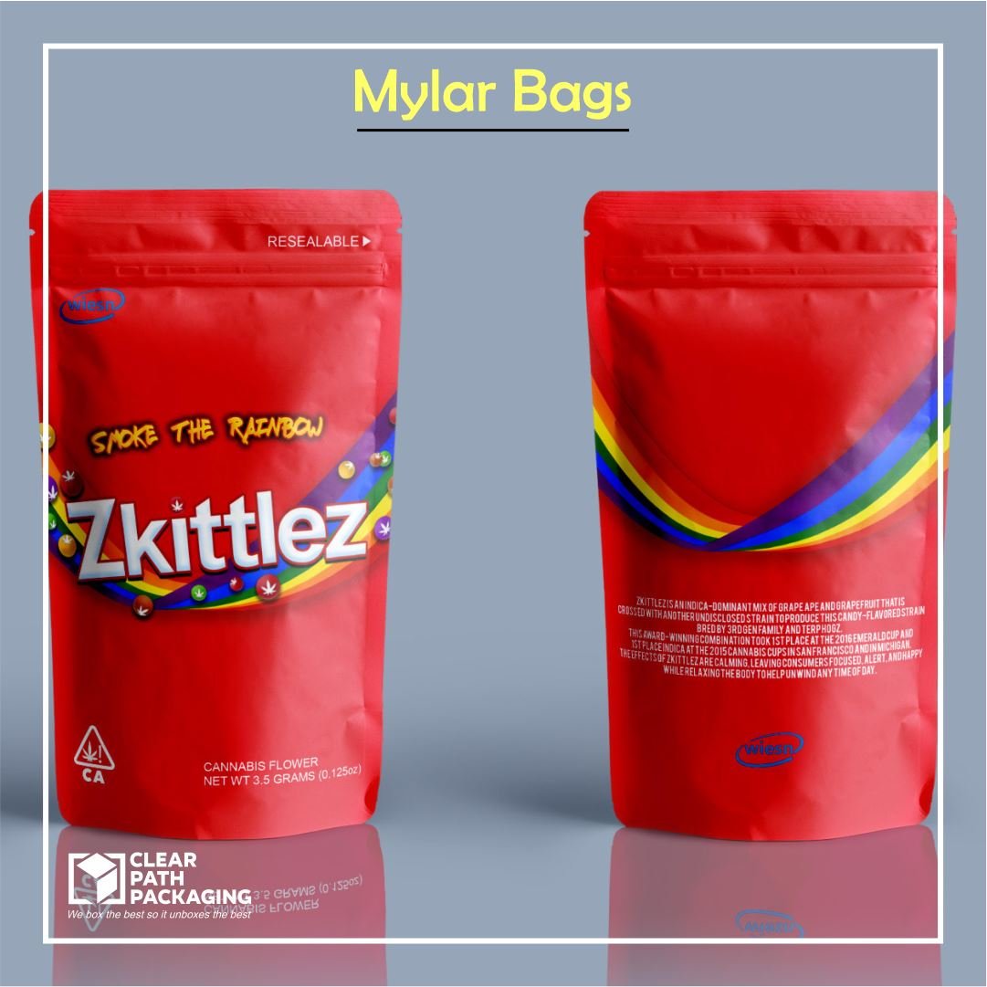 Use Mylar Bags for the Finest in Custom Packaging