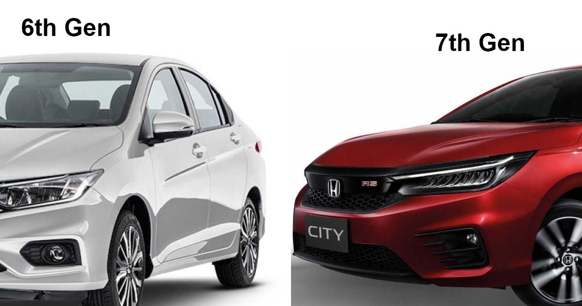 <strong>Honda City 6th generation vs 7th generation!</strong>