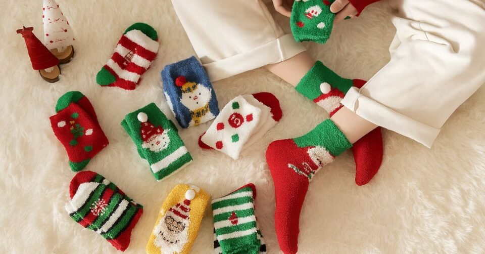 Wholesale Custom Christmas Socks