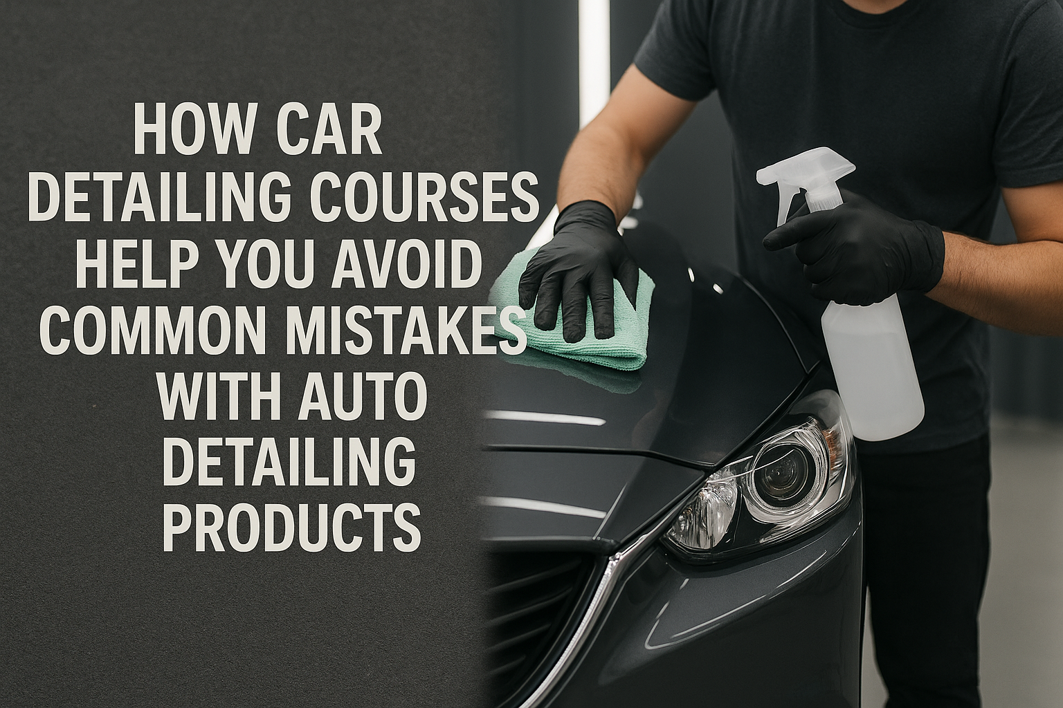 How Car Detailing Courses Help You Avoid Common Mistakes with Auto Detailing Products